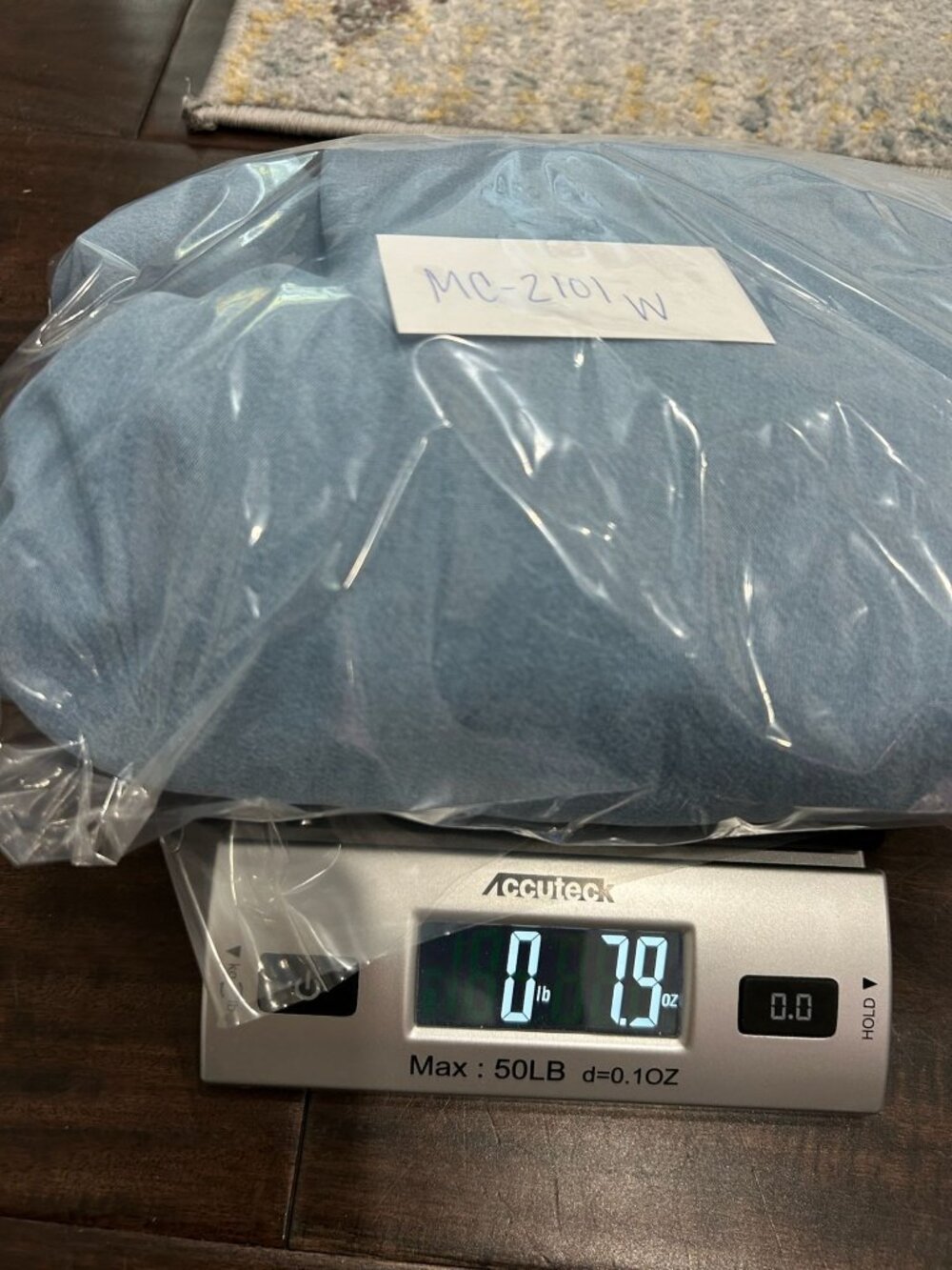 Thread + Supply Small Blue Tencel Button-Down Frayed Shirt Minimalist Coastal - Picture 11 of 11